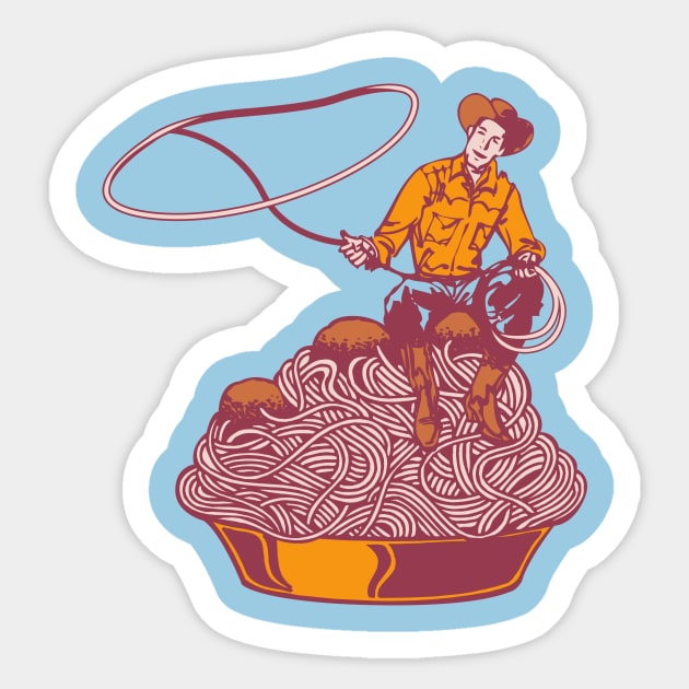 Spaghetti Western Sticker by tomburns